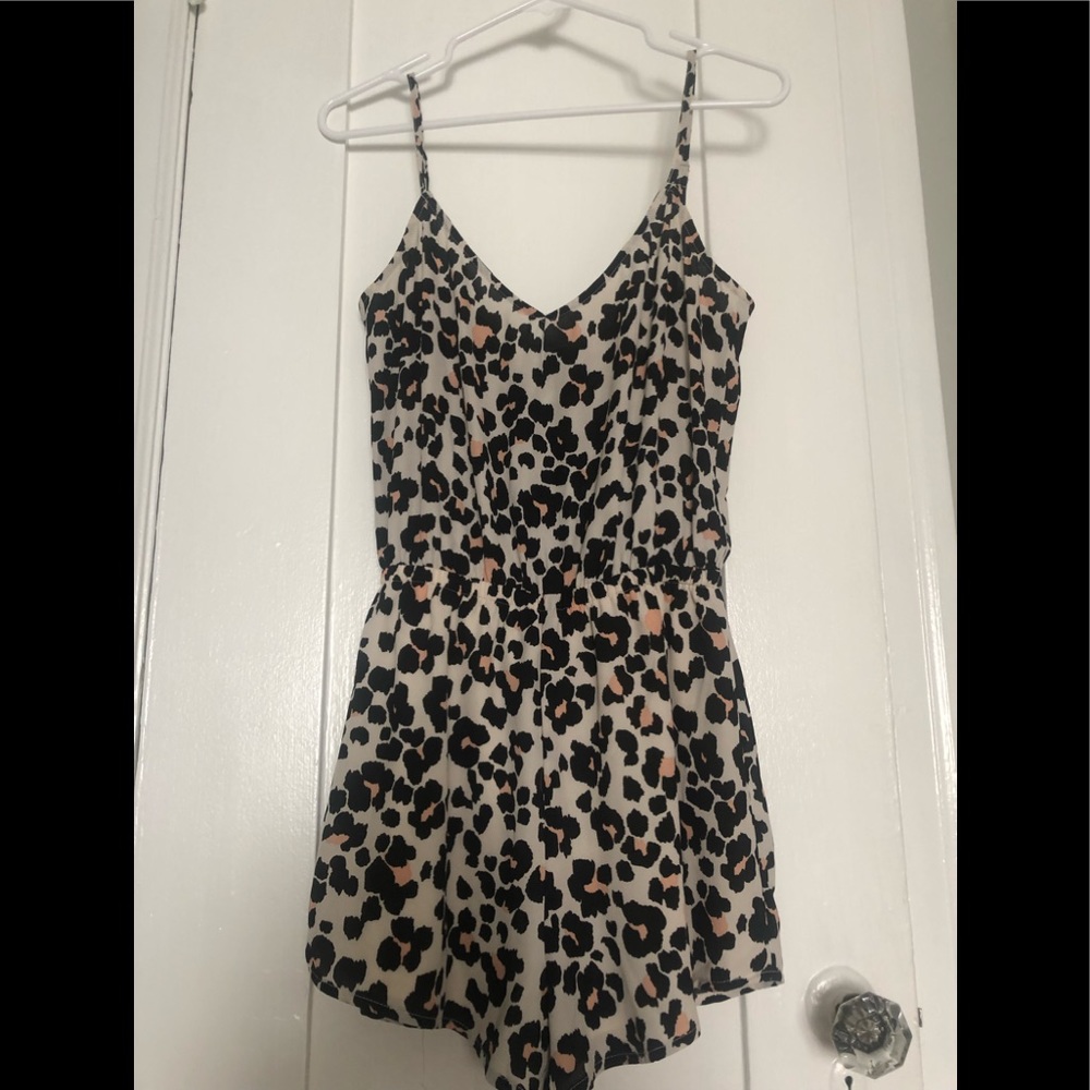 Show Me Your MuMu cheetah romper